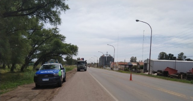 Violento choque en la Ruta 188 y calle Mulally