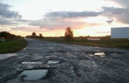 La intersección de las rutas 45 y 31 presenta un estado peligroso