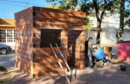 Realizan trabajos en Plaza España