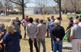 Bouvier se reunió con los vecinos de Santa Teresa y Libertador