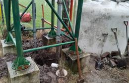 Trabajos de Obras Sanitarias para mejorar el servicio de agua