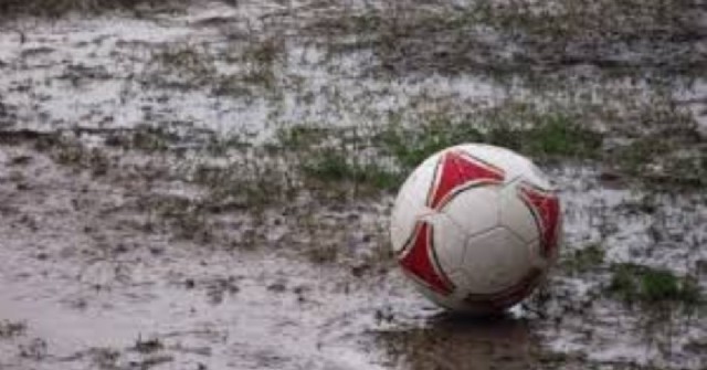 Todo suspendido por la lluvia