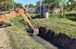 Labores de bacheo, nivelación y limpieza