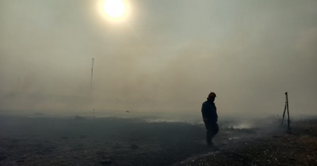 Múltiples incendios de campo siguen ocupando y preocupando a los bomberos