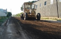 Continúan los trabajos en calle Juan Hernández