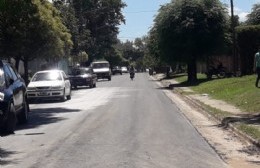 Habilitan paso en un tramo de la obra en Barrio Santa Teresa