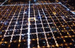 Continúa el recambio de luminarias en el cuadro urbano