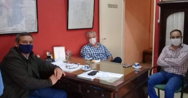 El intendente visitó Rafael Obligado y se reunió con el delegado municipal