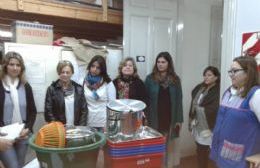 El Consejo Escolar entregó elementos de cocina