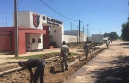 Autoridades municipales recorrieron obras en distintos barrios