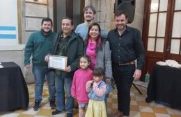 Martín Pereyra destacó el reconocimiento tributado por el Municipio