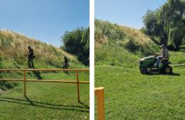 Ahora sí, la Pista de Salud luce hermosa