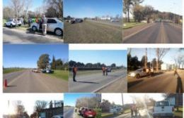 Intensifican operativos de control en todos los accesos a la ciudad
