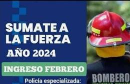 Convocatoria abierta para el ingreso a Bomberos-Seguridad Siniestral