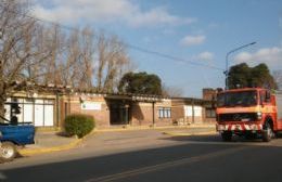 Medida de protesta de los Bomberos Voluntarios contra el recorte macrista