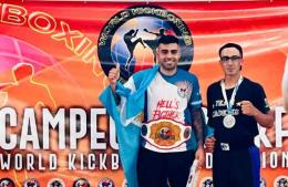 Kickboxing: el rojense Manu Tala campeón