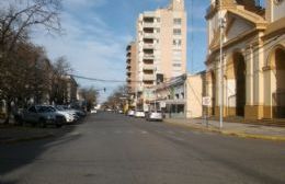 Efecto mundialista en Rojas: Calles desiertas