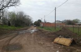 Vecinos de Barrio Belgrano solicitan el arreglo de la calle Guardia Nacional