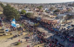 Con acto y desfile, Rojas celebró el Día de la Independencia