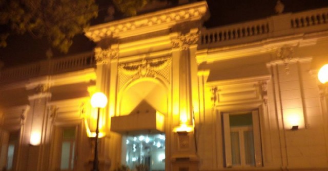 Baile en la terraza del Centro Español