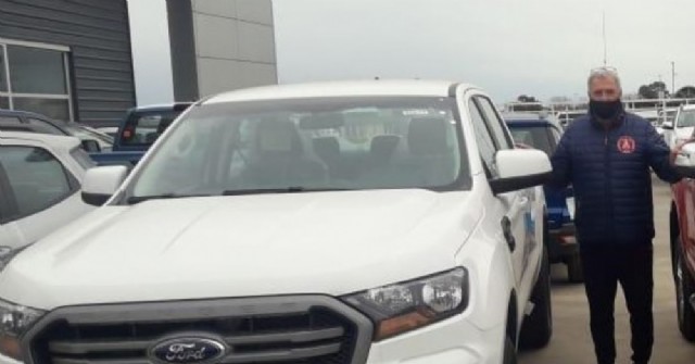 Bomberos Voluntarios adquirió camioneta Ford Ranger cero kilómetro