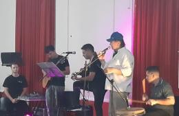 Héctor “Amarillo” Gerzano se presentó en el Centro Cultural Ernesto Sábato