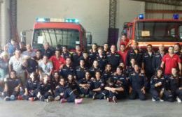 Importante donación a los Bomberos Voluntarios por parte de cooperativistas y el SEM