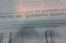 La prensa local, enojada con las actitudes de Vidal y el Municipio