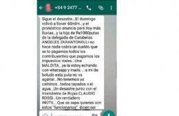 Hay bronca contra la Delegada de Carabelas y Claudio Rossi