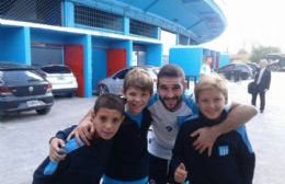 Tres pichones de crack van a jugar invitados por Racing un torneo en Paraná