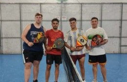 Leandro Cataldo y Julián Domínguez ganaron el torneo de Padel Center