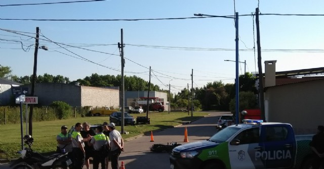 Violento choque en la esquina de Necochea y General Villegas