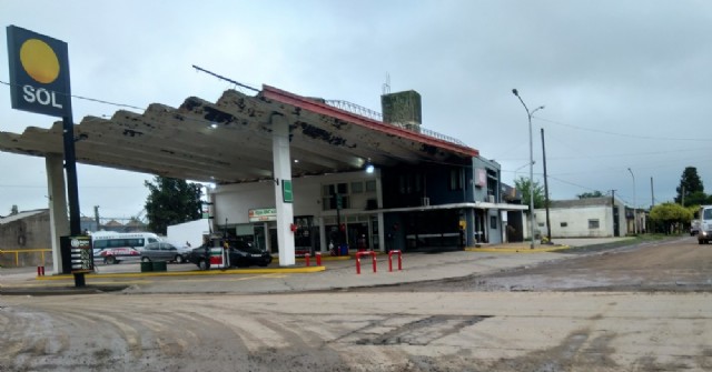 Agreden a trabajador de estación de servicio con una gomera