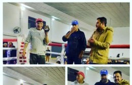 'Ricky' Bini participó de evento boxístico