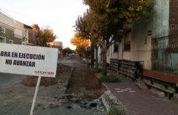 Arrancaron los trabajos en calle Lavalle