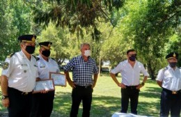 Acto en Rojas por el 140 aniversario de la creación de la Policía Bonaerense