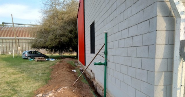 Bomberos: Restan detalles de la obra que permitirá utilizar agua de lluvia para los móviles