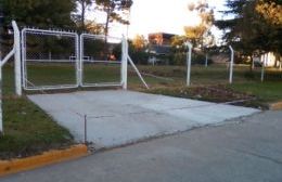 Bomberos Voluntarios: Mientras van culminando el nuevo edificio del taller, realizan otras mejoras