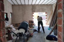 Avances en la construcción de la Sala de Tomografía en el Hospital Municipal Unzué