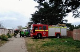 Bomberos controlaron principio de incendio en el ex Motel Kamao