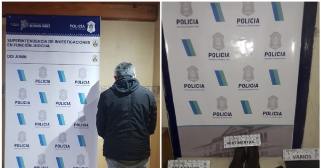 Dos detenidos en Junín: uno por tenencia de cocaína y el otro, por intentar hacer "el cuento del tío"