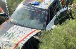 Rally Santafesino: se accidentó Jonathan Luján