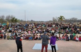 Multitudinario festejo por el Día de la Niñez en el Paseo de la Ribera