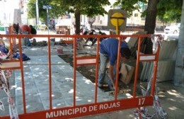 Avanzan las mejoras en la Plaza San Martín