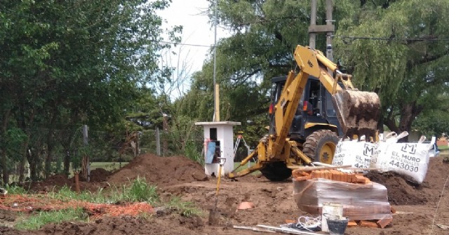 Comenzaron las obras para optimizar el funcionamiento de la estación de cloacas de Trillo y Alessandro