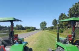 Parques y Paseos trabaja en Rutas 45, 31 y 188