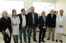 El vicegobernador Salvador visitó la nueva sala de neonatología