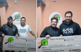 Guevara-Falchoni, Pelliza-Pelliza y Herrera-Pelliza ganaron en La Cancha