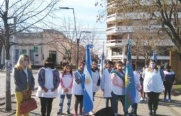 Acto escolar por el aniversario del paso a la inmortalidad del fallecimiento del General San Martín