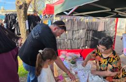 Rojas disfrut&oacute; de una nueva edici&oacute;n de la Feria en la Plaza San Mart&iacute;n